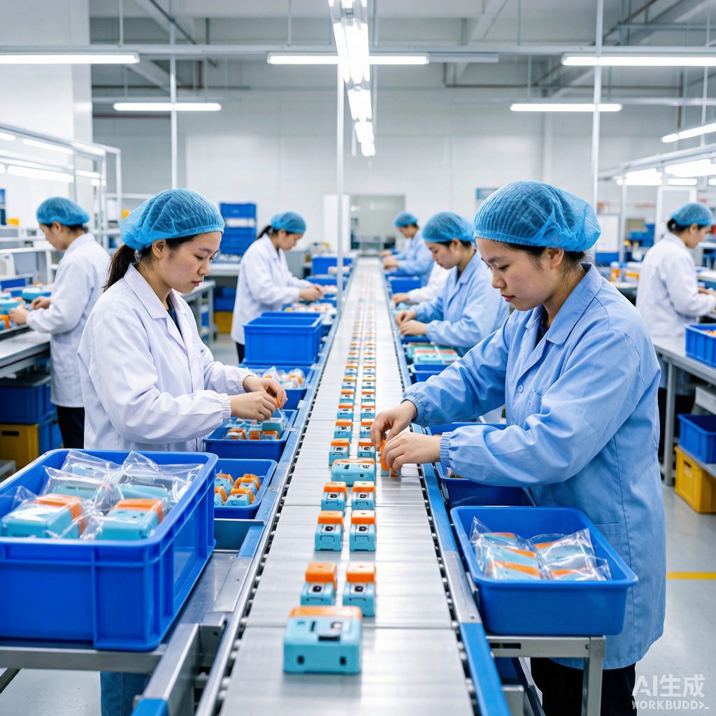 Toy assembly line with 500K units monthly capacity for blind boxes and figures