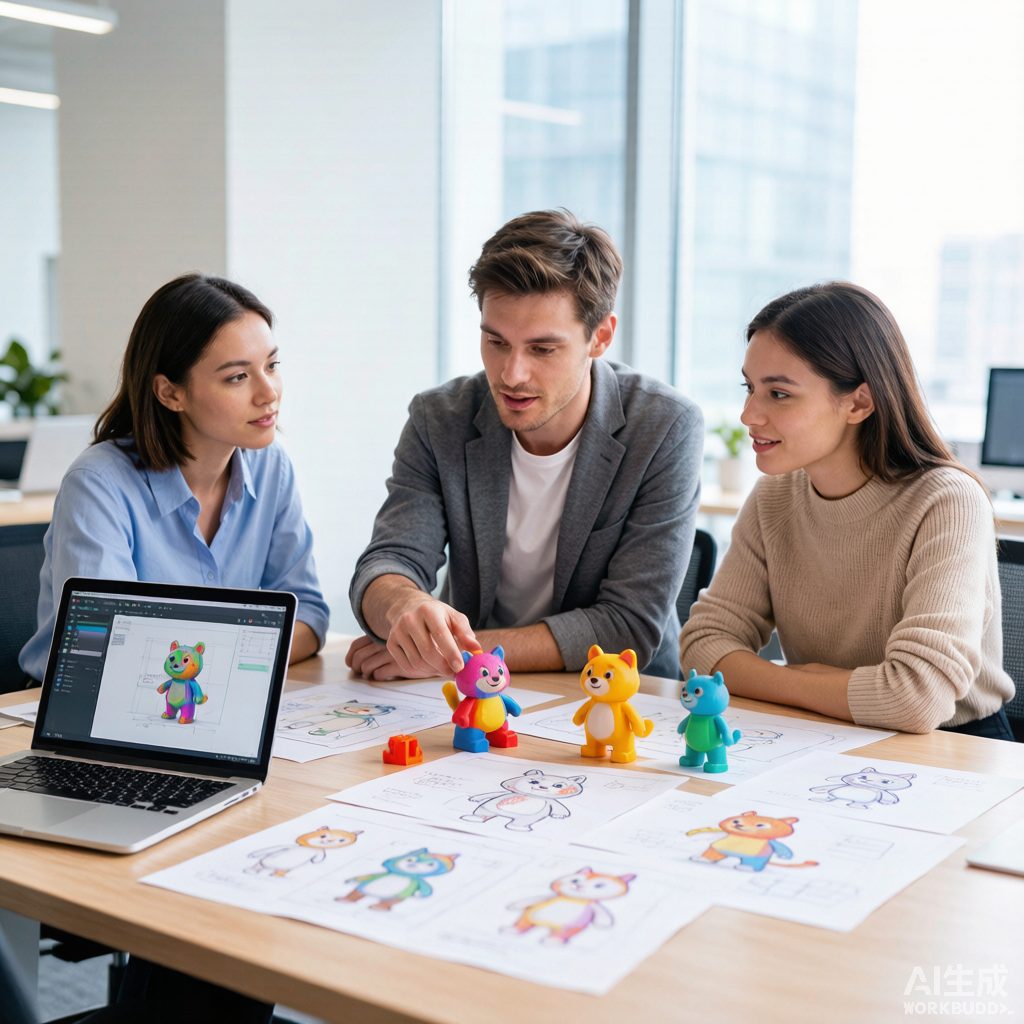 In-house toy design team of 20+ artists creating custom figures and blind boxes