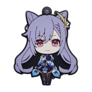Custom PVC Anime Character Figurine Keychain OEM