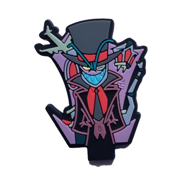 Custom PVC Anime Villain Figurine Keychain OEM