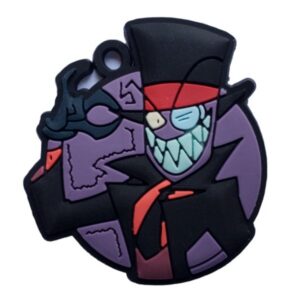 Custom PVC Cartoon Demon Figurine Keychain OEM