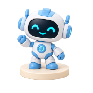 Custom PVC Robot Figure Ornament OEM